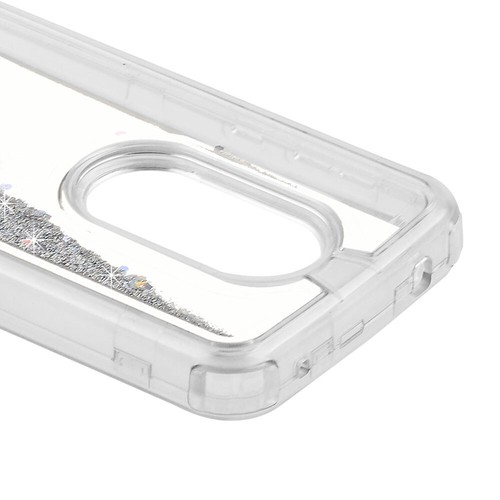 For Motorola Moto E5 Plus | Supra - Waterfall Glitter Liquid Armor Cover Case - Picture 33 of 36