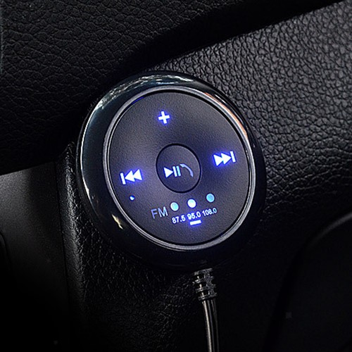 Car FM Audio Adapter 2 in 1 Bluetooth 5.0 AUX Transmitter for Samsung Galaxy - Afbeelding 7 van 7