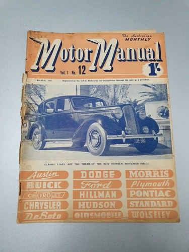VERY RARE VINTAGE MOTOR MANUAL VOLUME 1&2 1947 MAGAZINES - Picture 7 of 11
