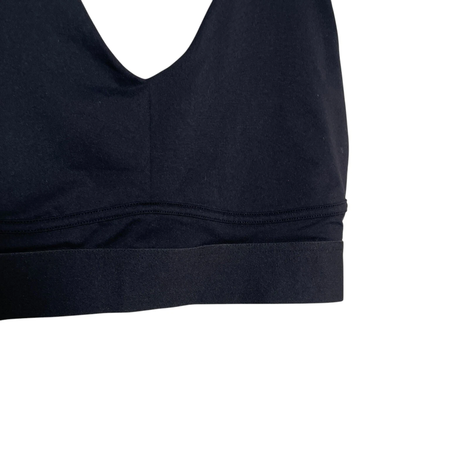 fabletics adjustable solid athletic tank-bra