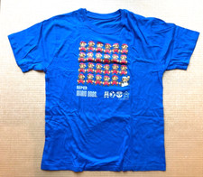 2007 Japan exclusive Super Mario Bros t shirt S blue Nintendo vintage Used