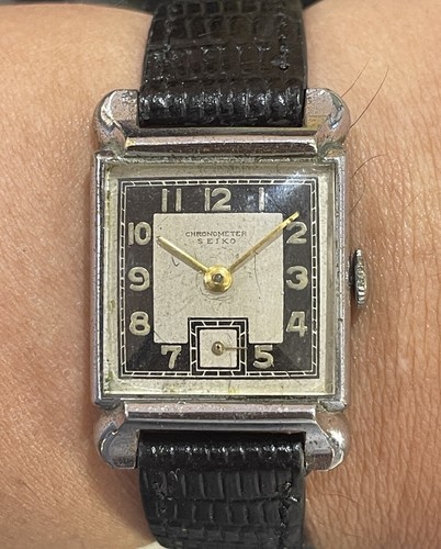 1940s Seiko Chronometer Seikosha Manual Winding Small Second - 第 1/8 張圖片