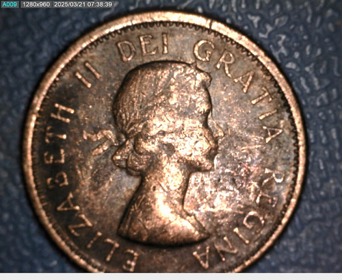 Canada - 1964 - 1 Cent - Queen Elizabeth II - Canadian Penny - Picture 2 of 5