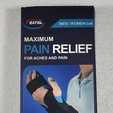 Featol Maximum Pain Relief LEFT Hand and Wrist Immobilizer LEFT HAND Medium