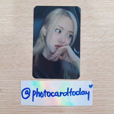 BLACKPINK BORN PINK WORLD TOUR FINALE IN SEOUL MD PHOTOCARD