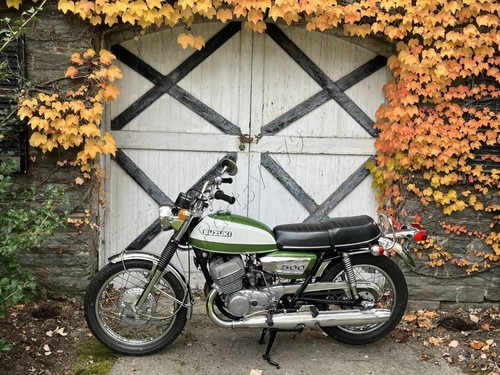 1969-1975 Suzuki T500 Front Fender. Su T500 Titan New Mud Guard. 53100-15101 Rep - Picture 10 of 24