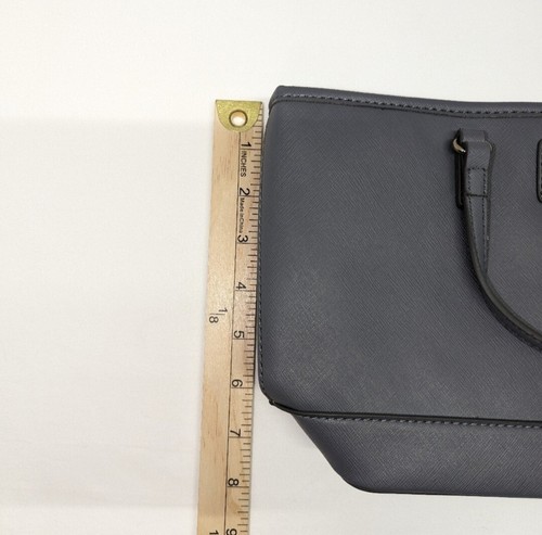 New York & Company Large Tote Purse Shoulder Bag Gray - Picture 9 of 9