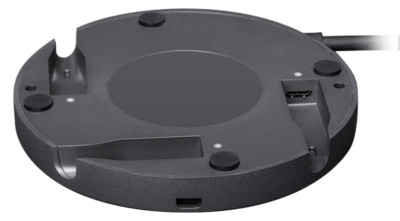 Logitech Rally Mic Pod- Hub, Mikrofon-Schnittstellenadapter, 939-001647, schwarz