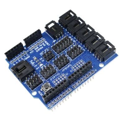 Arduino UNO MEGA Duemilanove Sensor Shield V4 Digital Analog Module Servo Motor