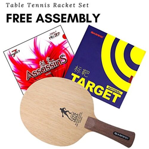 Racket Sanwei 502E + Rubber Target National Version Air AssasinS - Picture 1 of 4