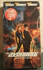 The Avengers VHS VCR Video Tape Used Movie  Ralph Fiennes   Uma Thurman