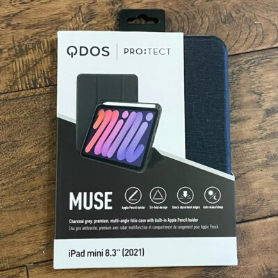 Original QDOS iPad (Mini 6. Generation) Smart Folio Case Auto Wake/Sleep Cover