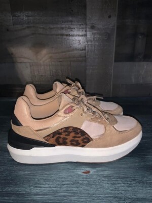 Zara Rose Gold Tortoiseshell Women's Fashion Sneakers Athletic