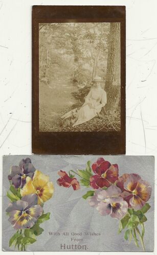 1912/13 PURITON & DODINGTON BRIDGEWATER CDS GOMA PPC - ADELIZA LIDBURY - Imagen 2 de 2