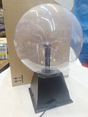 Spencers Sound Active Purple Blue Plasma Ball-..  It's Cool See Photos.  L2. 