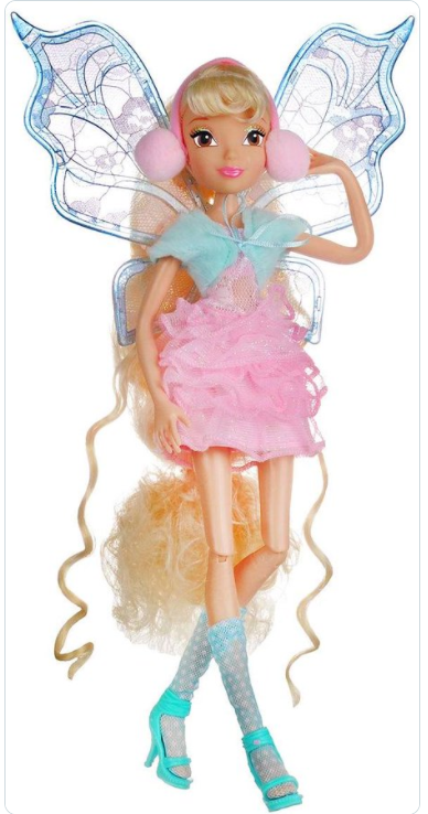 RARE POUPÉE DOLL Winx Stella Sweet Fairy couture spécial édition 2013