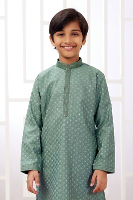 Indian Kids Wear Traditional Embroidered Ethnic Wear Designer Kurta Payjama 