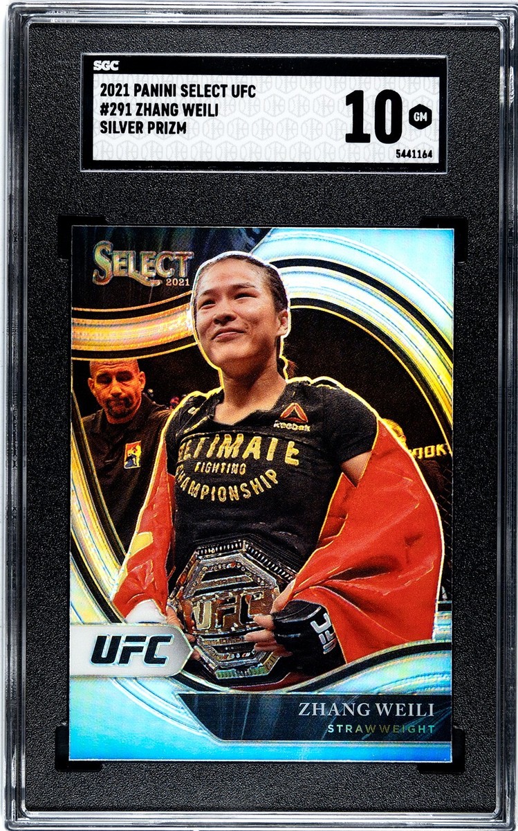 UFC SELECT イアン・ギャリー サインカード 2021 Panini Select