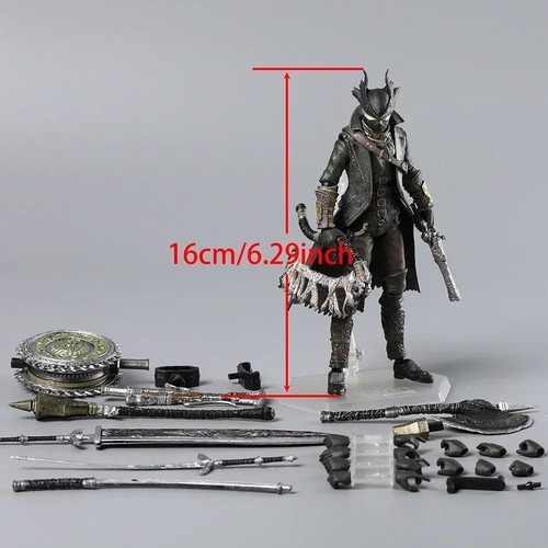 Figura de acción de PVC Figma 367-dx Bloodborne the Old Hunters modelo juguete coleccionable - Imagen 2 de 19