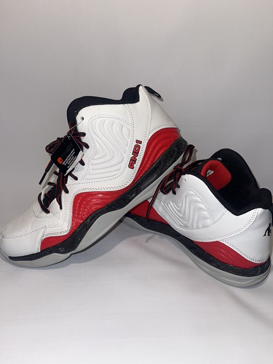 AND1 Men's Maverick Basketball High-Top Sneakers 