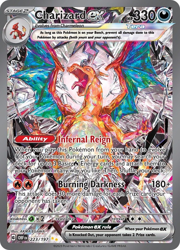 Charizard ex 223/197 SV03: Obsidian Flames - 1 of 1