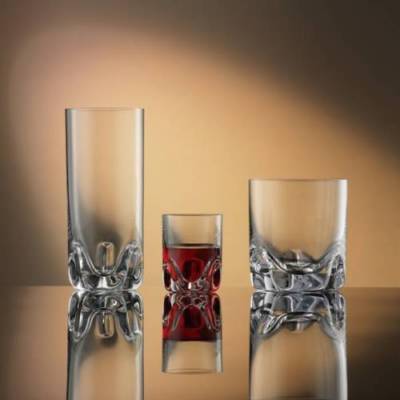 Wassergläser, Longdrinks, Schnapsgläser, Bohemia Kristall Gläser, Barline Trio