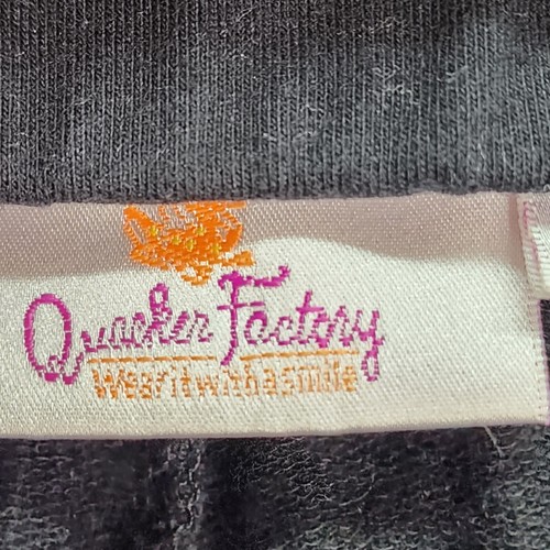 Quacker Factory Sweatpants Black Size Small Pockets Pull On Elastic Waist - Picture 3 of 10