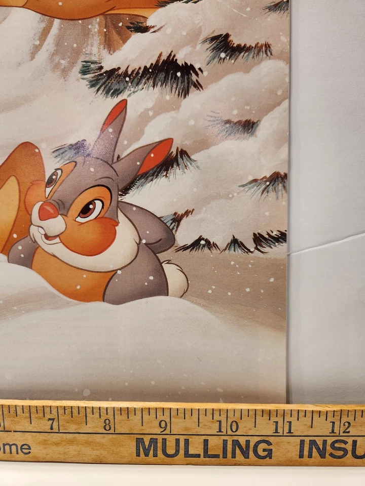 Revista Walt Disney Eyes & Ears Cast 21 de diciembre de 1995 Bambi Muérdago Foto 2 de 4