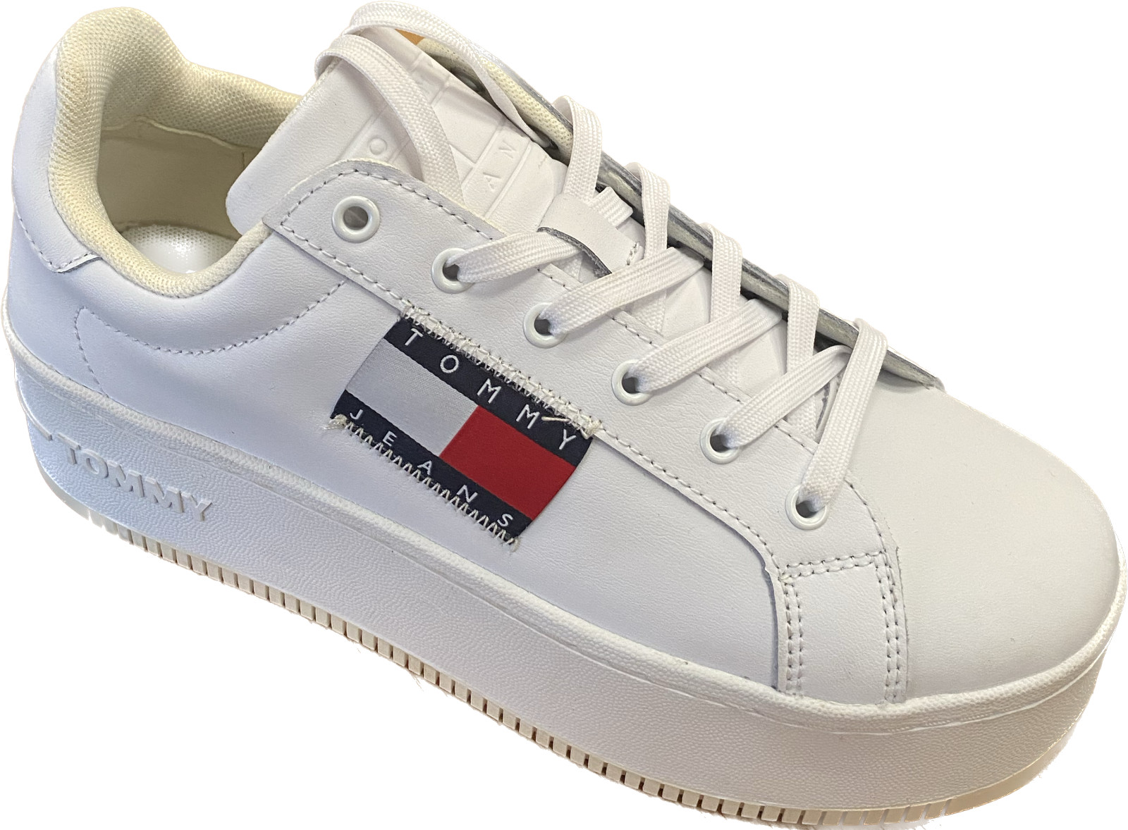 Tommy Jeans Essential Icon Flatform Trainers UK 6 US 8.5 EU 39 Ref SF95+ image 5