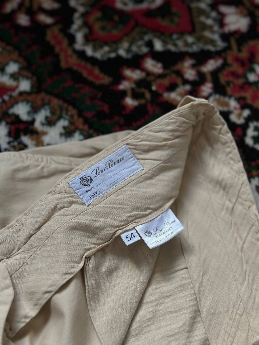 パンツ Loro Piana Cotton Slacks MADE IN ITALY Loro Piana - Sand Stretch Cotton Pant | Mitchell Stores