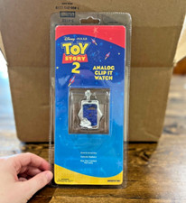 Toy Story 2 Buzz Lightyear Analog "Clip It" Watch
