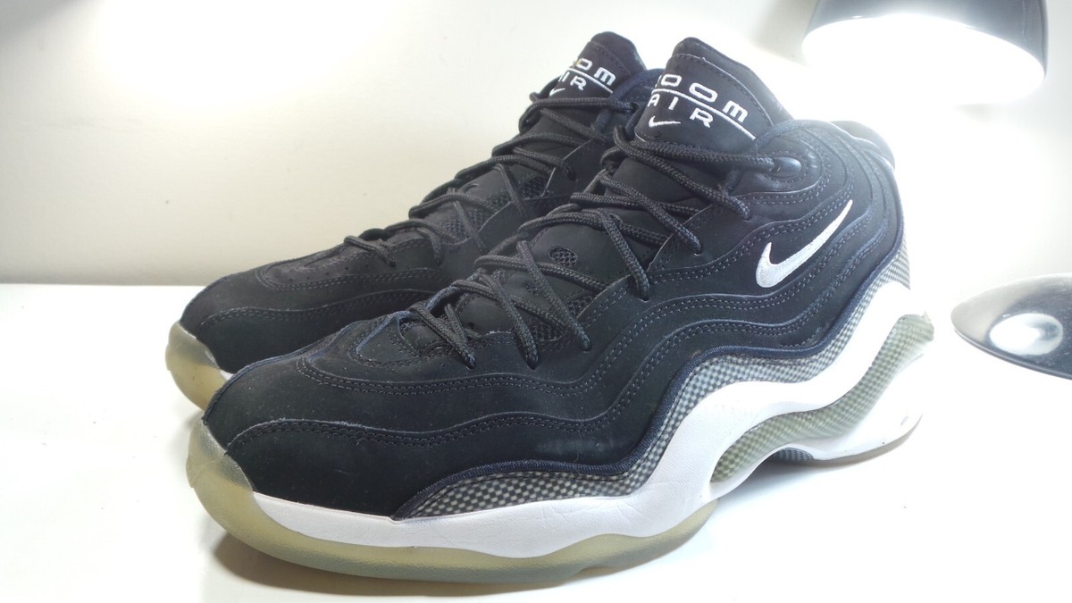 Size 10.5 - Nike Air Zoom Flight 96 Black White for sale online | eBay