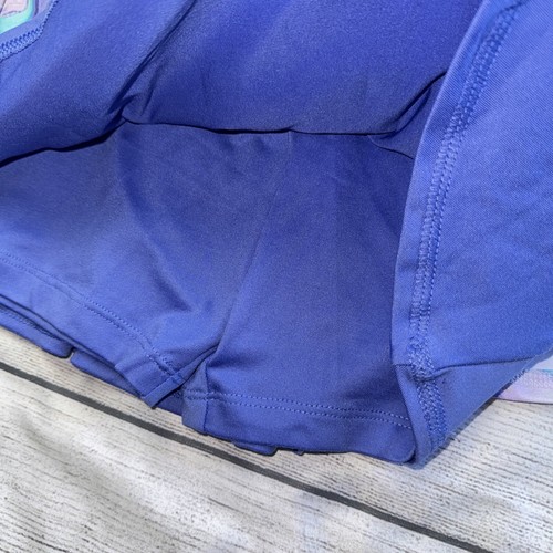 Under Armour Little Girls Mixed Waves Skort Blue NEW - Picture 2 of 2