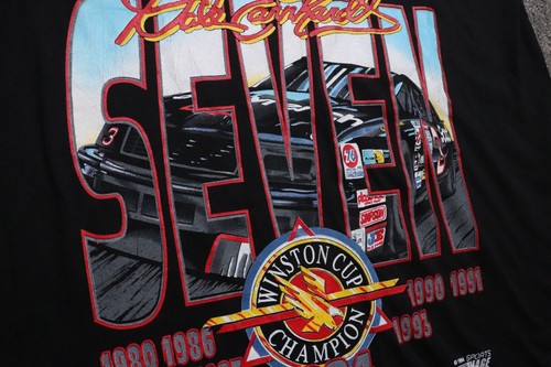 Dale Earnhardt Vintage 90s T-Shirt Single Stitch NASCAR Winston Cup Champion - Picture 3 of 13