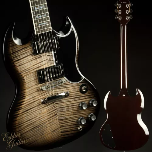 Gibson Custom Shop PSL SG Custom Figured Top Cobra Burst #CS300896