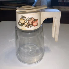 Vintage Corning Ware Gemco Spice of Life Syrup Dispenser