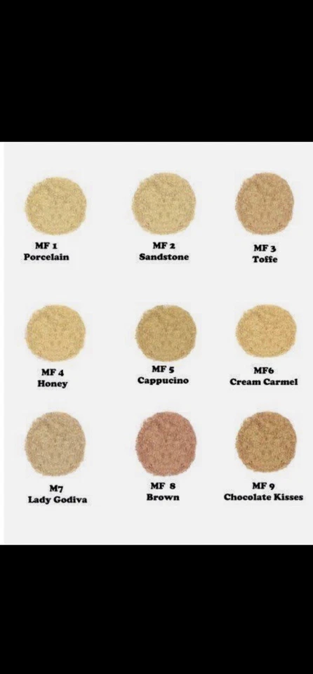 Base Mineral en Polvo MICA BEAUTY 9 Gramos Tamaño Completo Nueva - MF2 Arenisca Foto 2 de 4