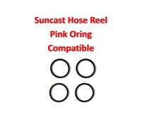 Suncast Reel Leak - Compatible Pink Oring Gasket Seal ? JTT175 SMW212 - 2 Sets