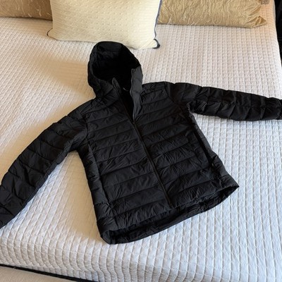 Lululemon Men s Navigation Down Hoodie XS Black Puffer Jacket Full Zip