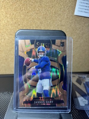 2025 Panini Select Jaxson Dart Concourse Copper Prizm Shock /899
