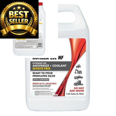 Shell Rotella Nitrite-Free Extended Life ELC Anti-Freeze + 1 Gallon, 1-Pack 