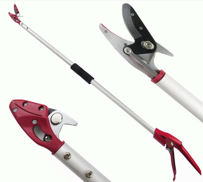 4FT Reach Pruner & Fruit Picker, Cut & Hold, Rotating Head, Tree Trimmer