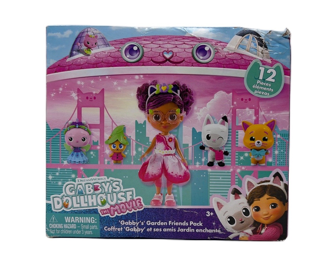 Gabby's Dollhouse: The Movie, Gabby's Garden Friends Pack & 6-Inch