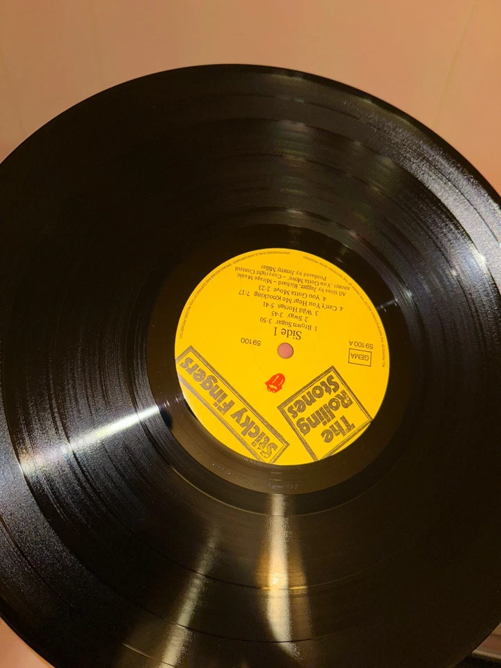 The Rolling Stones - Sticky Fingers 1971 German First Pressing COC 59100 - Image 3 of 4