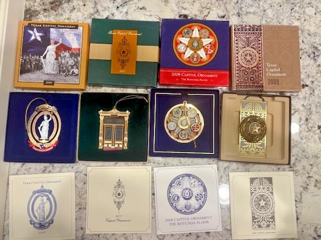 Texas Capitol Ornaments - pick by year - Image 4 of 4