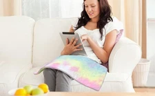 Electric Heating Pad for Back Neck Shoulder Pain Relief, Auto-Off Moist Heat