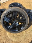 22 LAND ROVER DISCOVERY 5 5124 ALLOY WHEELS L462 HSE MY42 1007 DA JA BLACK