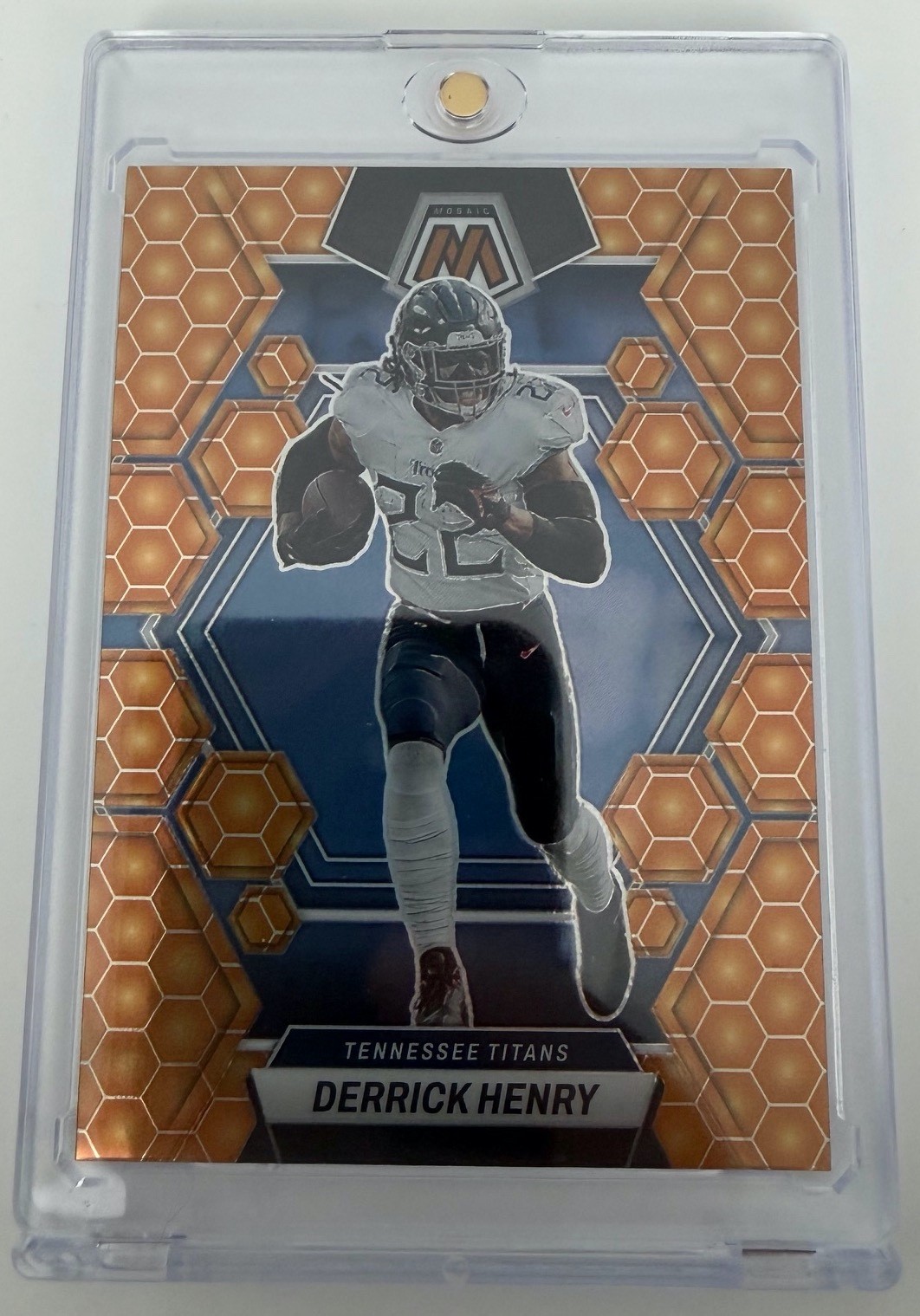 2023 Panini Mosaic #238 Derrick Henry Honeycomb SSP Case Hit Titans