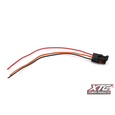 Busbar Accessory Wiring Harness with 14 Gauge 12v/IGN/GND Wires POL-BUS-OUT