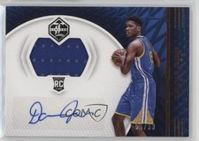 2016-17 Panini Limited Rookie Jersey Auto 54/99 Damian Jones #114 Auto 0ux1
